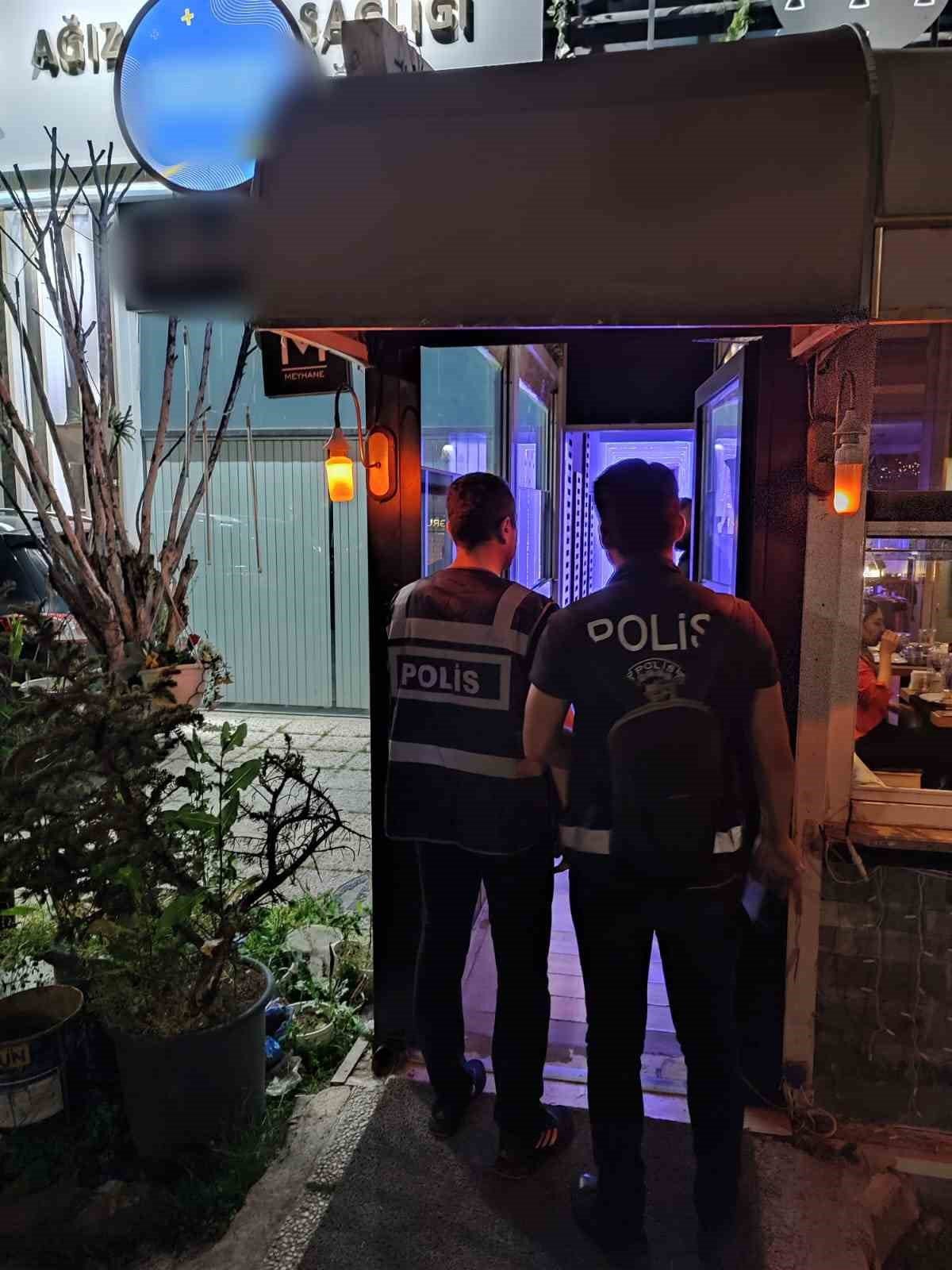 269 polisin katıldığı denetimlerde 3 bin 458 kişiyi sorgulandı