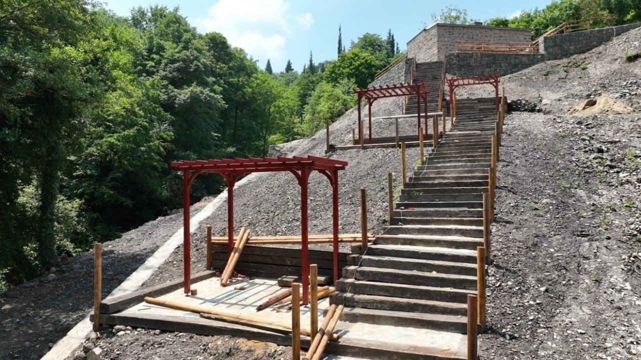 19. yüzyıldan kalma hamamın restorasyon çalışmaları son aşamada