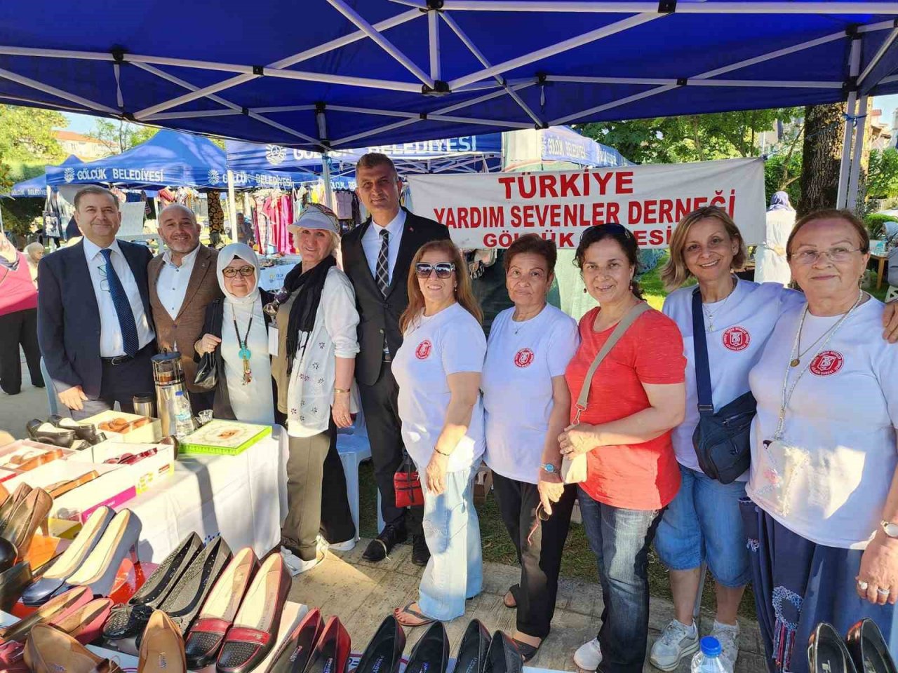 Bahar Şenliğinde el emeği göz nuru ürünler sergilendi