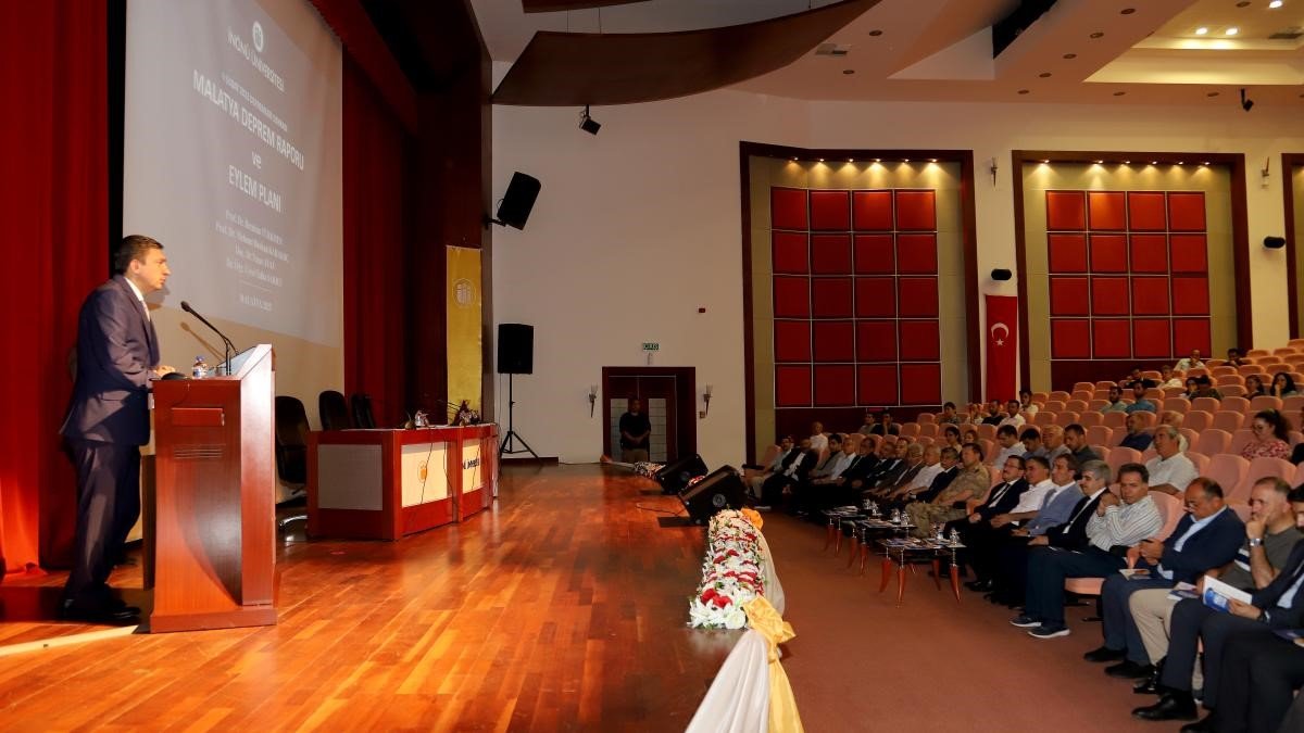İnönü Üniversitesinde ‘‘Malatya Deprem Raporu’’ Paneli