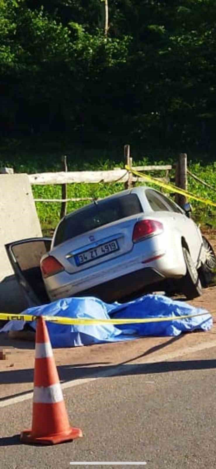 Bayram yolunda feci kaza: 3 ölü, 1 ağır yaralı