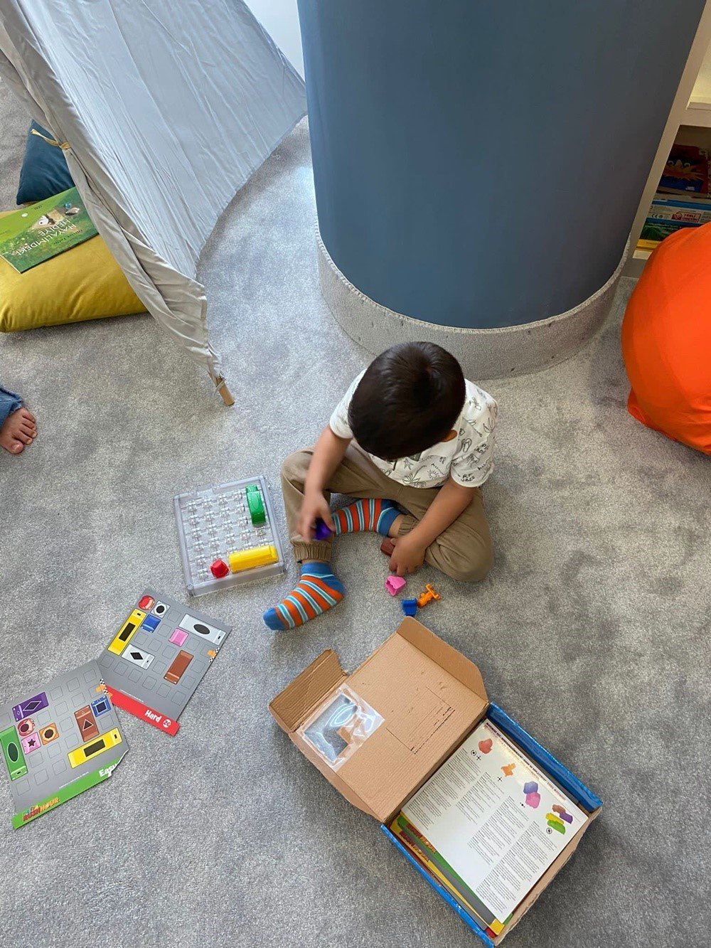 Bebek ve Çocuk Kütüphanesi, depremzede aileleri ve minik kaşifleri ağırladı