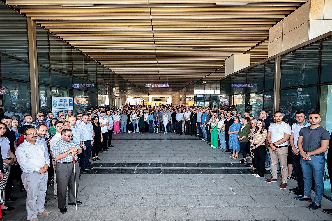 Denizli Büyükşehir ailesi bayramlaştı