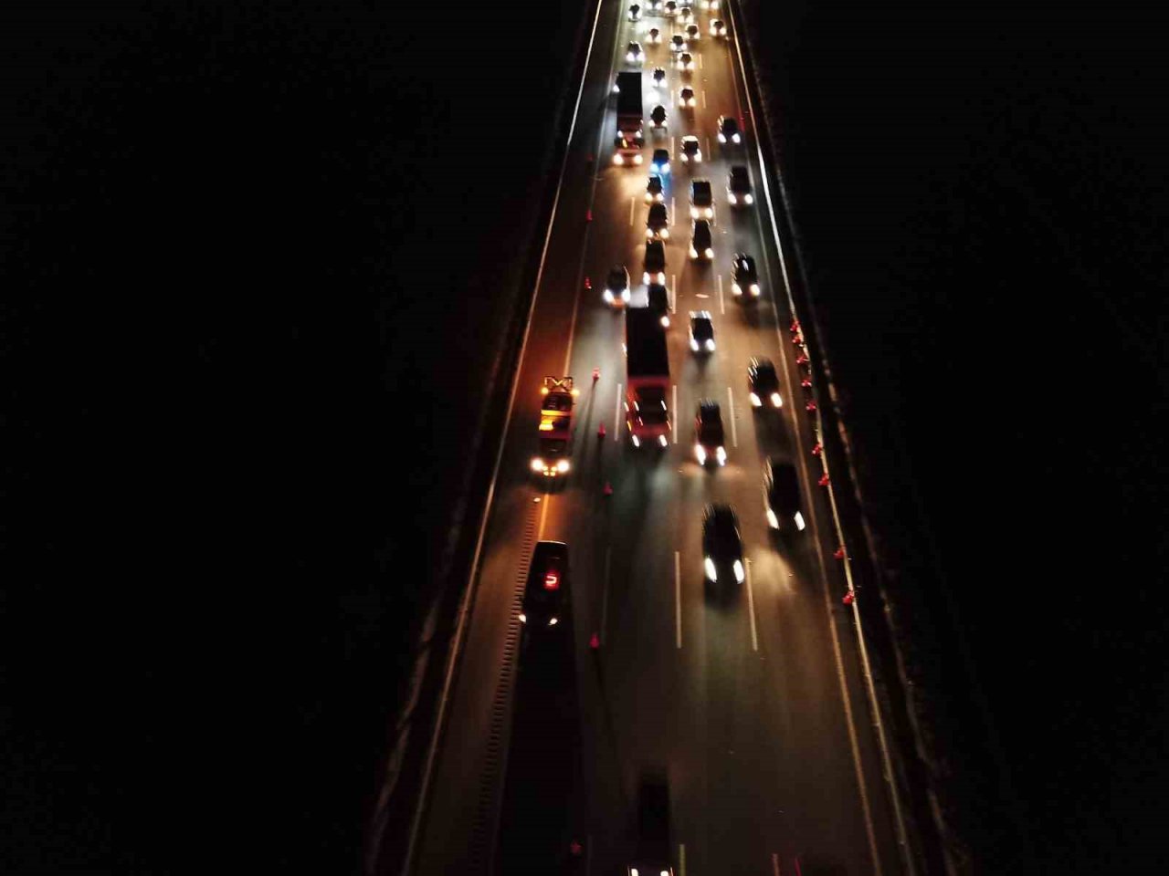 Kuzey Marmara Otoyolu’nda kaza: Bayram tatili yolunda kontak kapattılar