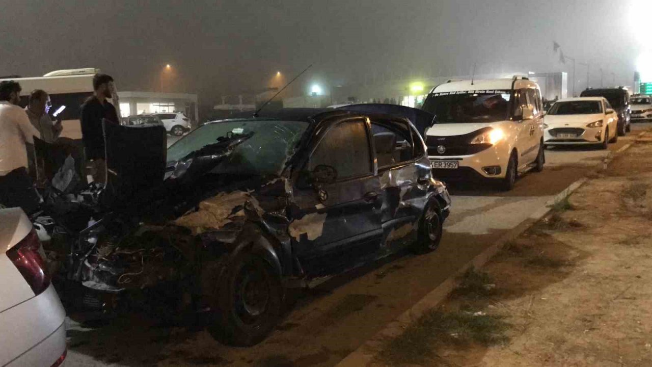 Kuzey Marmara Otoyolu’nda kaza: Bayram tatili yolunda kontak kapattılar