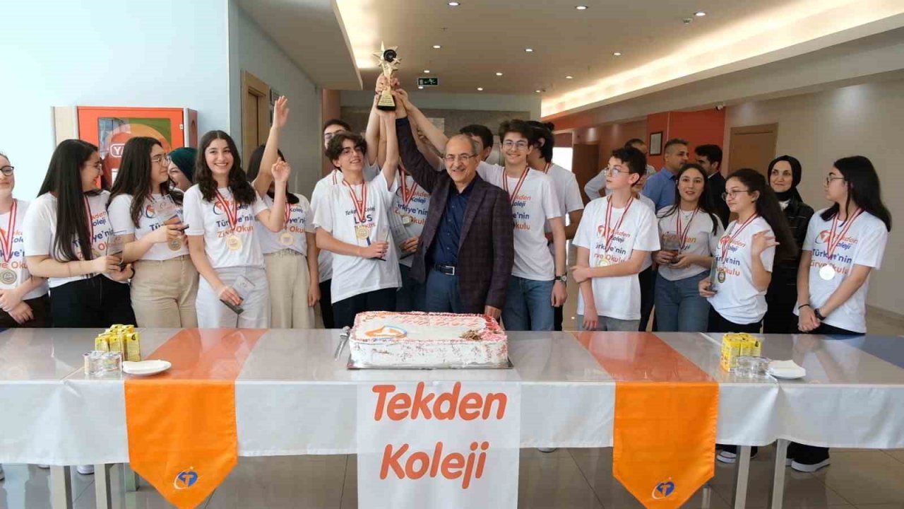 Tekden Eğitim Kurumları’ndan LGS’de 4 Türkiye birincisi