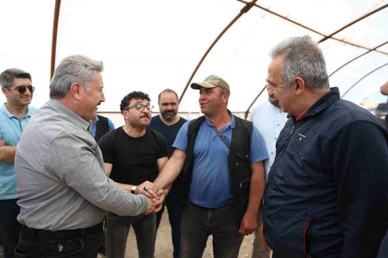 Başkan Palancıoğlu kurban pazarını inceledi, büyükbaş pazarlığı yaptı