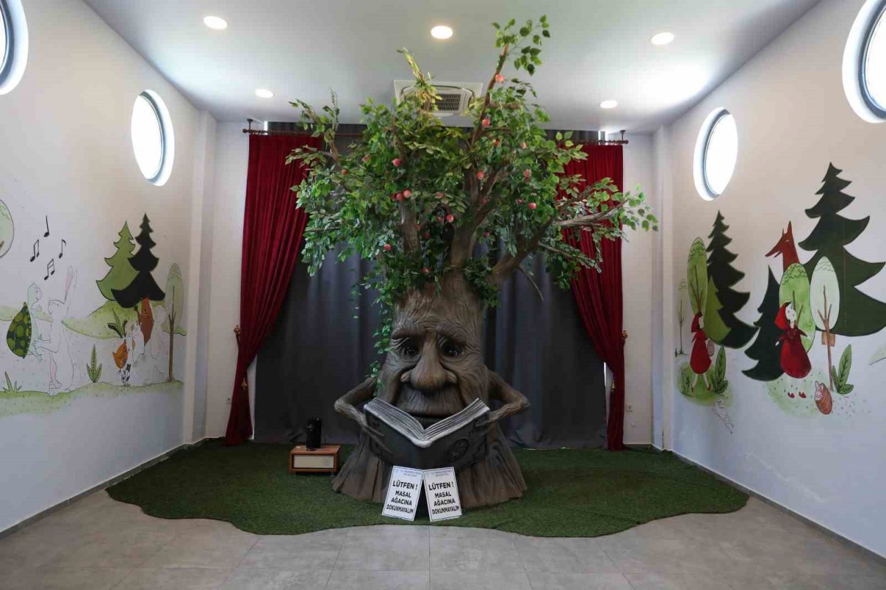 Çocukların ve ailelerin vazgeçilmezi masal parkı