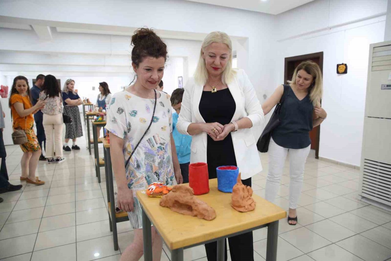 Konak Kültürevi’nde heykel sergisi