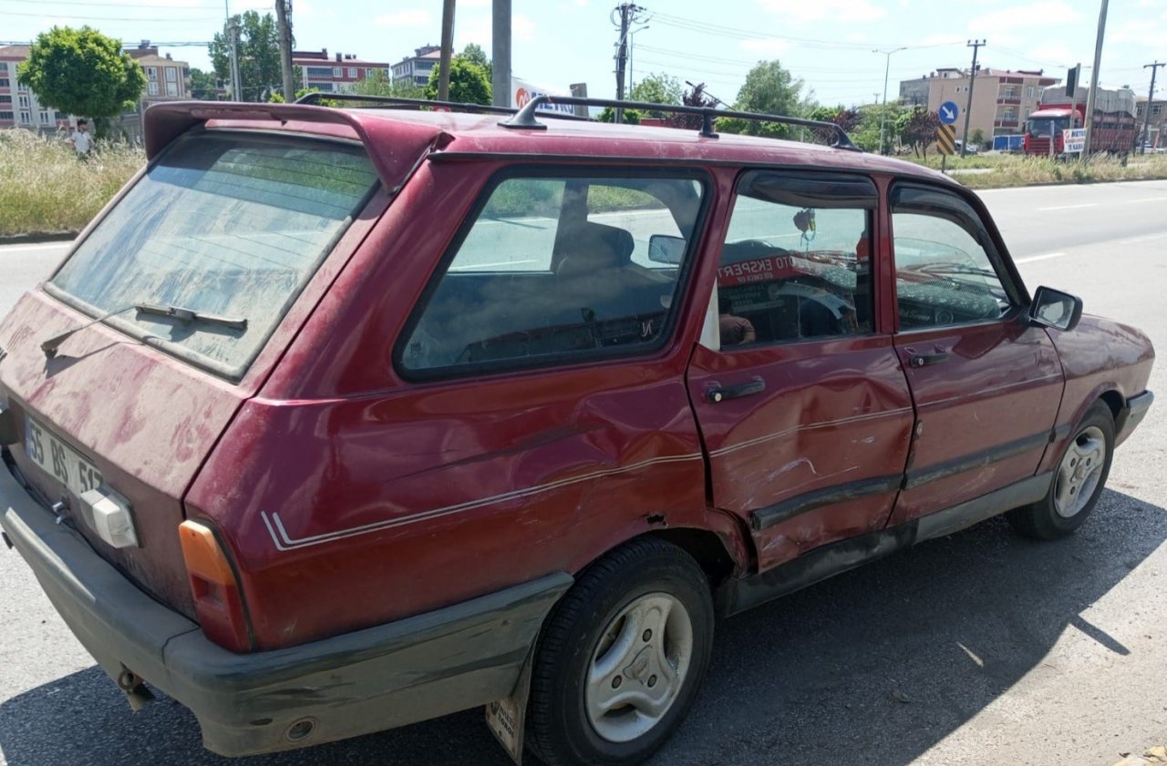 Samsun’da trafik kazası: 3 yaralı