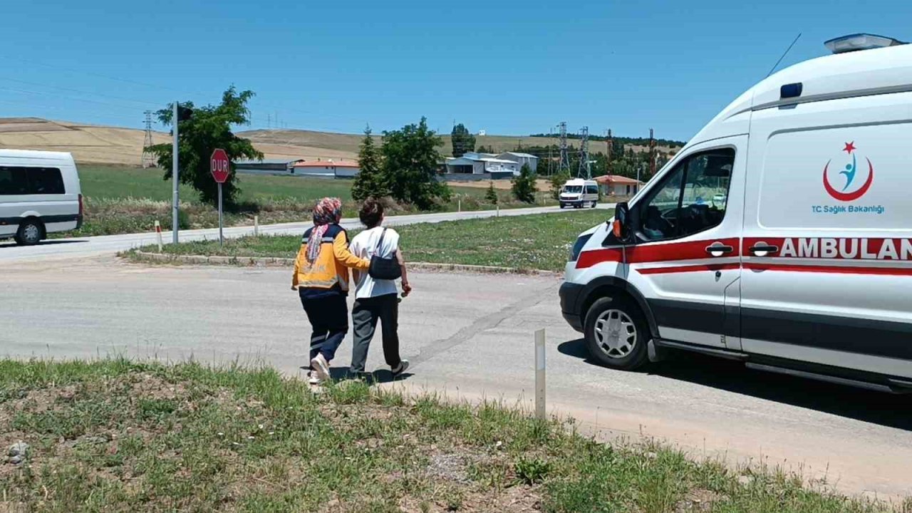 Çankırı’da iki otomobil çarpıştı: 1 yaralı