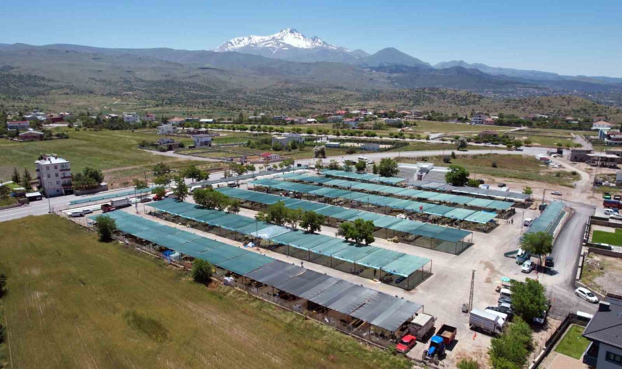 “Talas Kurban Pazarı’nda büyük bir hizmet yapılmış”