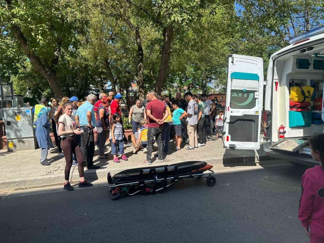 Tekirdağ’da kaza: 1 yaralı