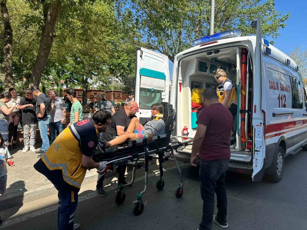 Tekirdağ’da kaza: 1 yaralı