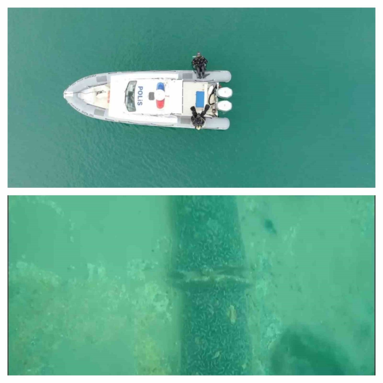 Van’da eğitim dağılışı yapan polisler topraktan imal edilmiş eski boru sistemi buldu