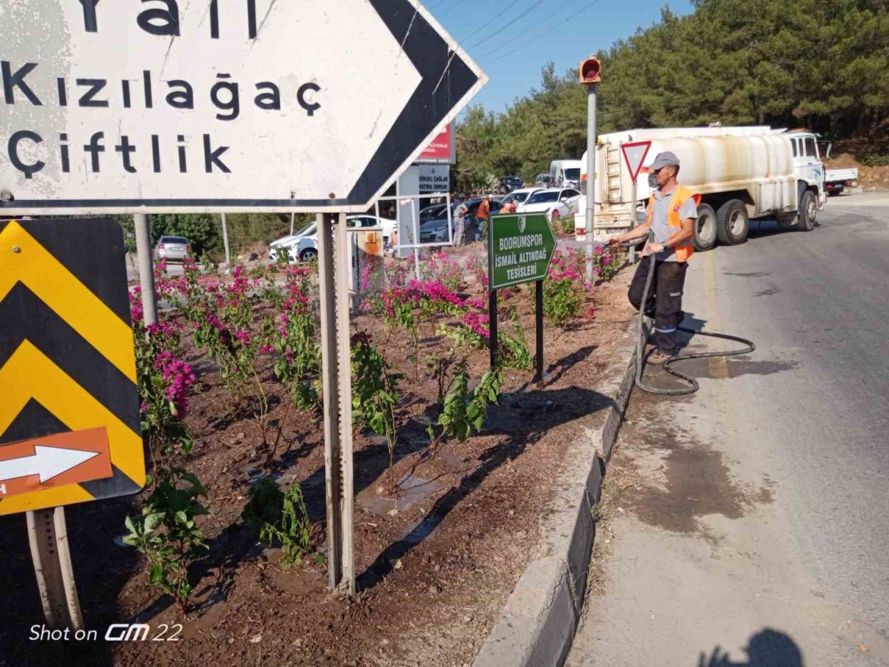 Belediye ekiplerinin bayram mesaisi