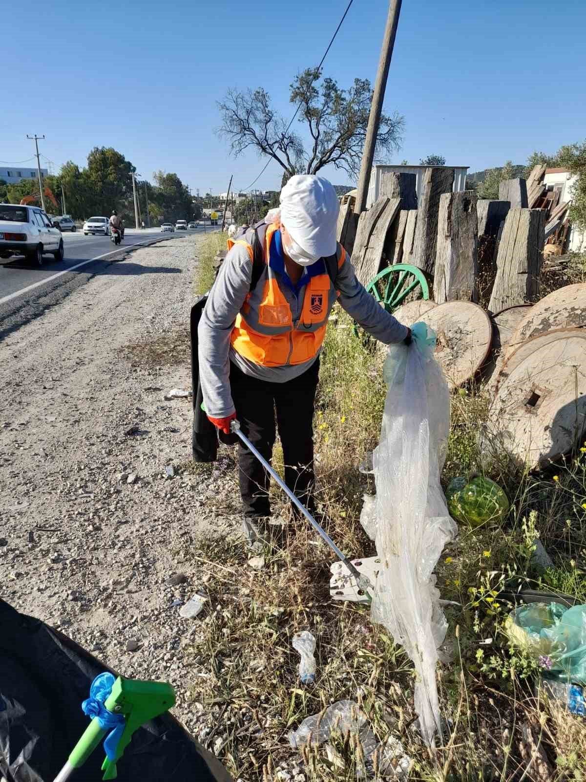 Belediye ekiplerinin bayram mesaisi
