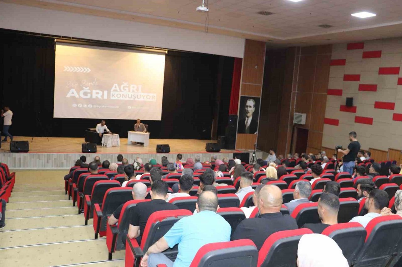 Ağrı, sorunlarının çözümü için konuşuyor