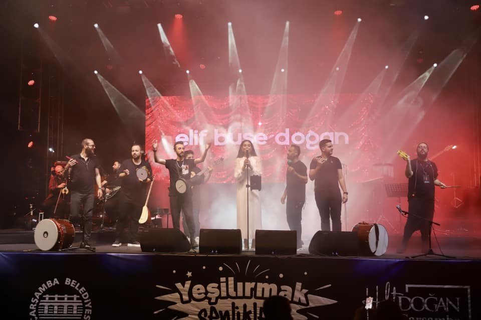 Yeşilırmak Şenlikleri’ne görkemli başlangıç