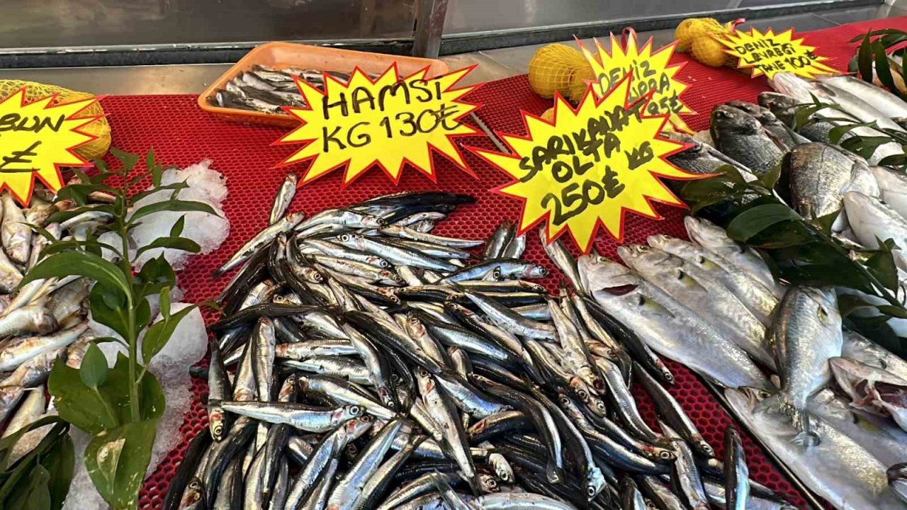 Bayram öncesi balık tezgahlarında son durum