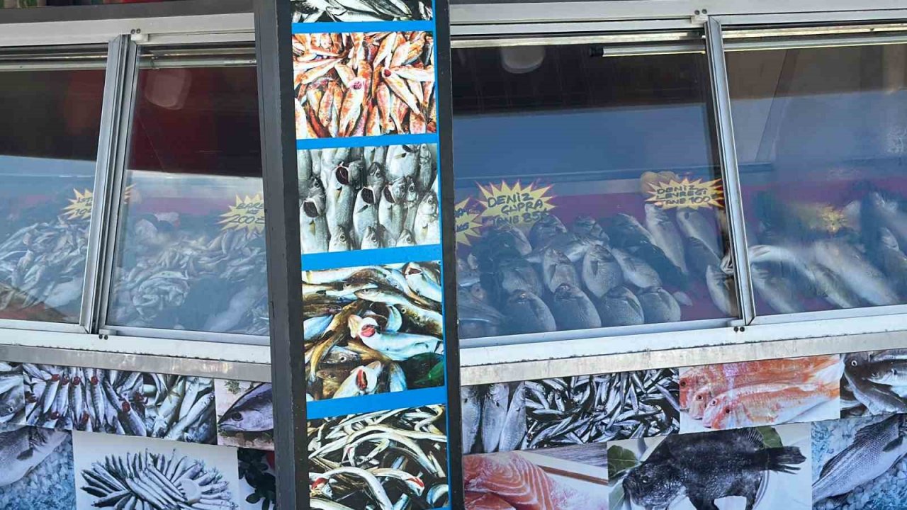 Bayram öncesi balık tezgahlarında son durum