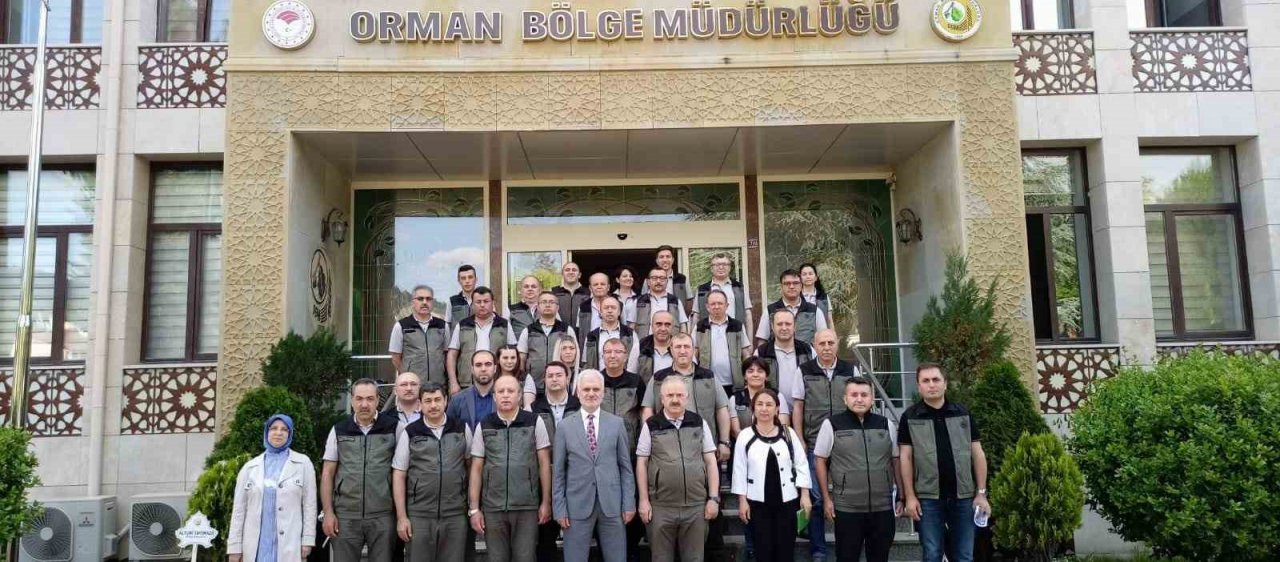 Orman Müdürlüğü ekiplerine "iklim değişikliği ve orman yangını" eğitimi