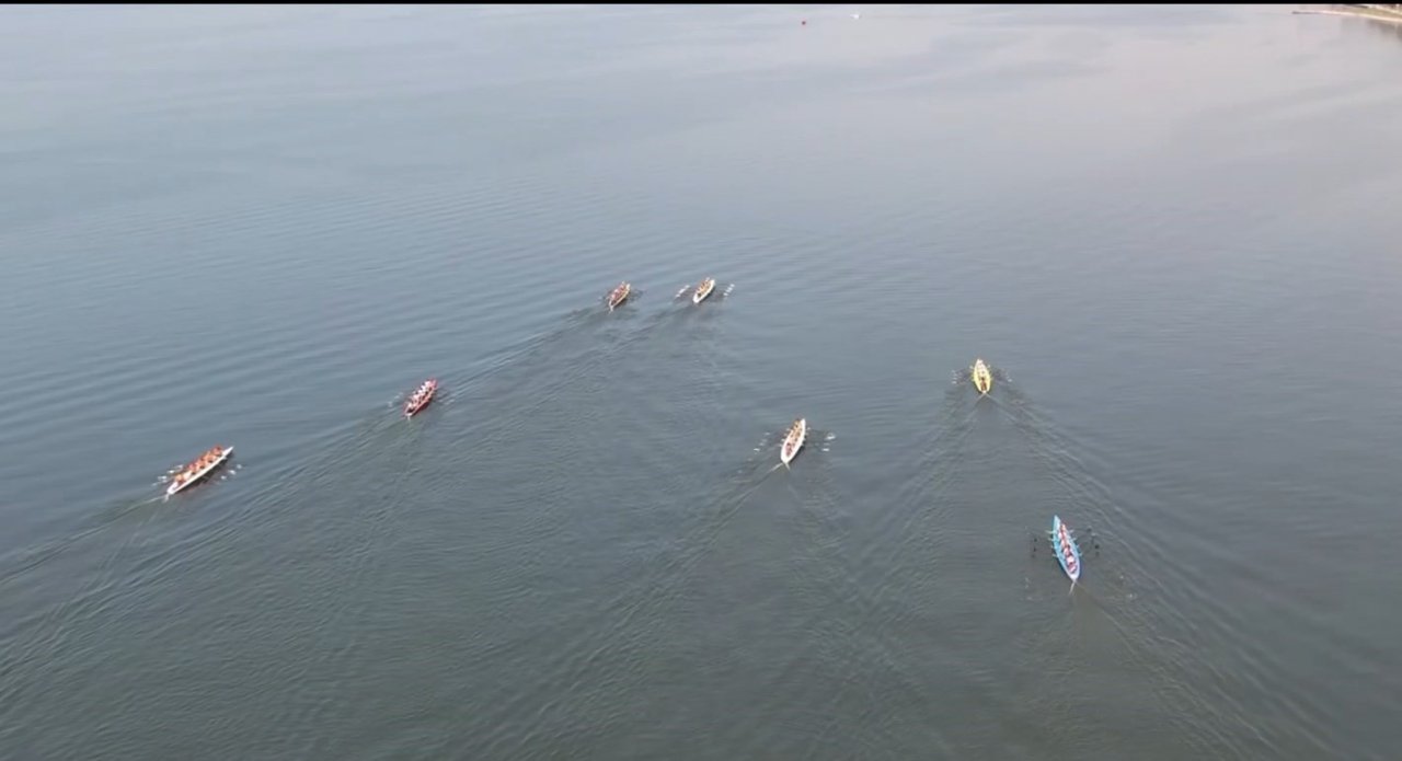 İzmit Körfezi’nde deniz küreği yarışları sona erdi