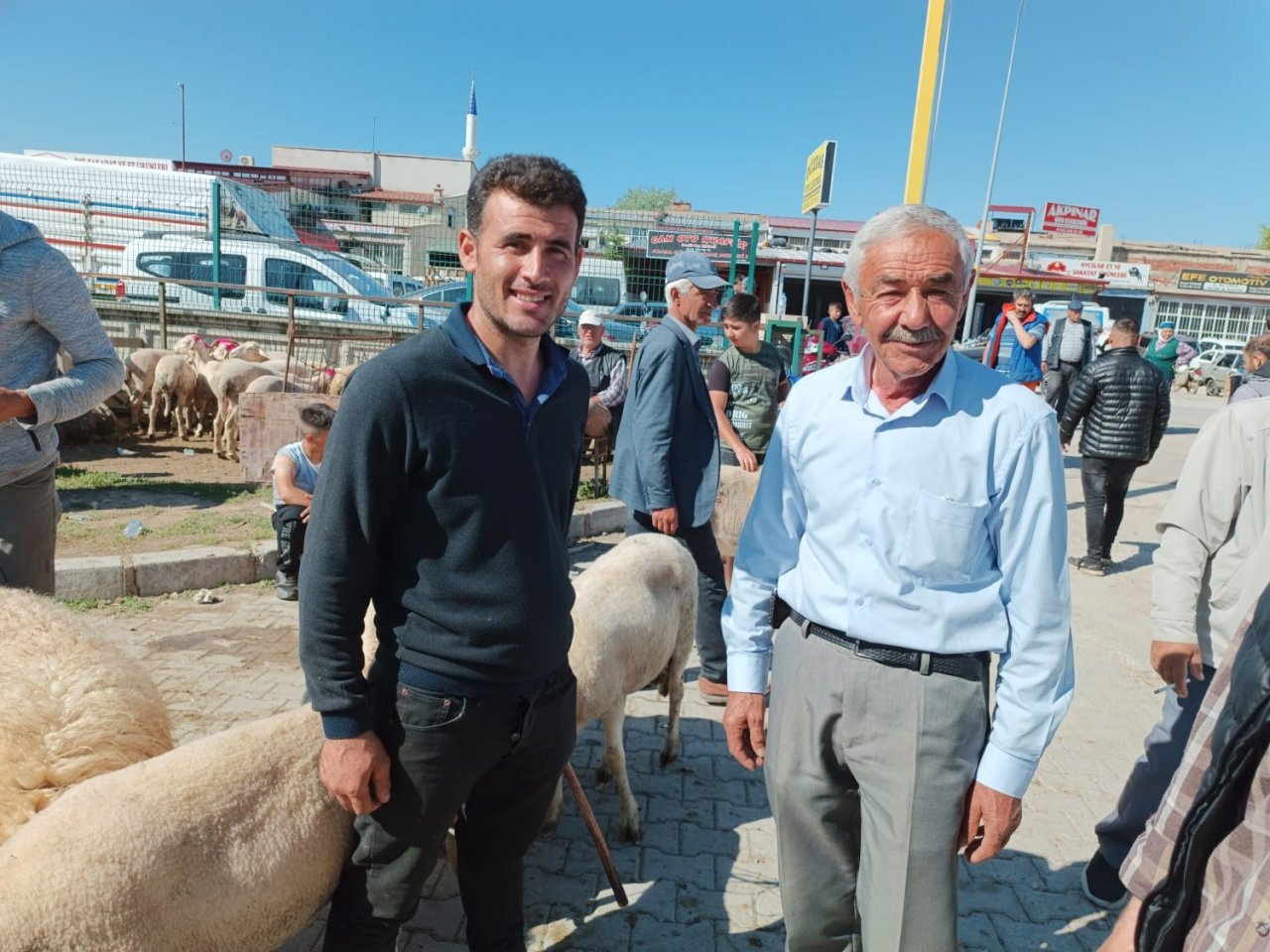 Şuhut kurban pazarında hareketlilik başladı