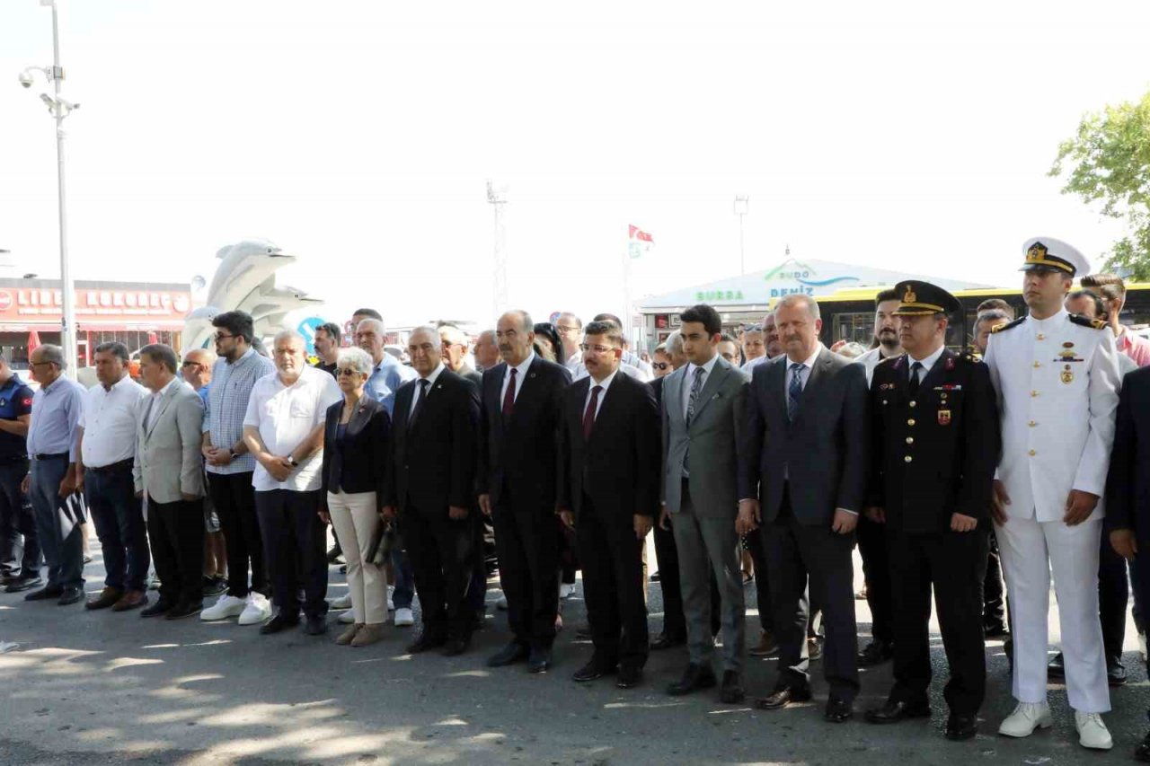 Mudanyalı kahraman Şükrü Çavuş törenle anıldı