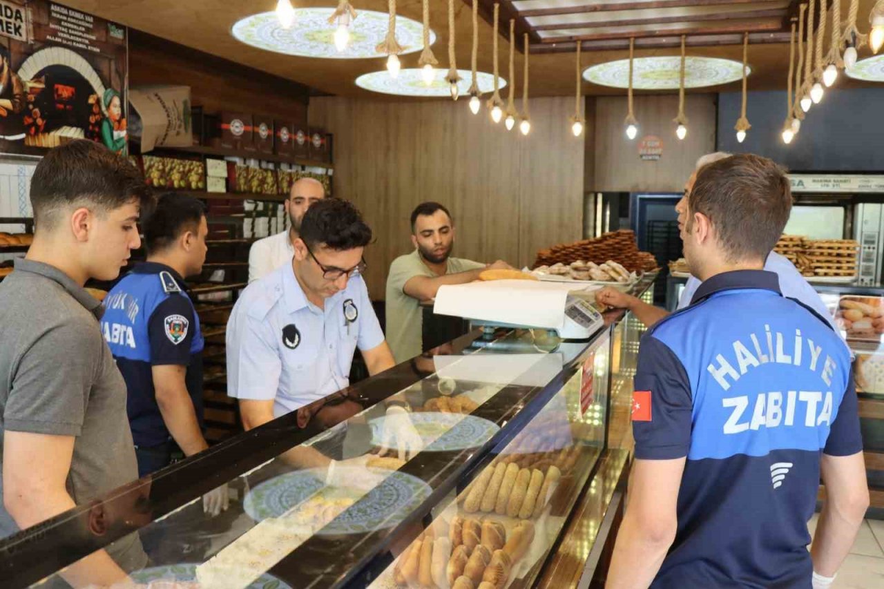 Şanlıurfa’da fırınlarda bayram öncesi ortak denetim