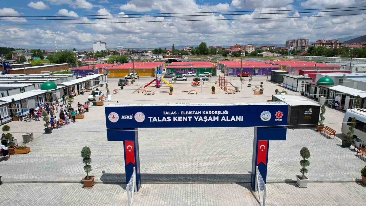 Talas’tan Elbistan’a bayram hediyesi