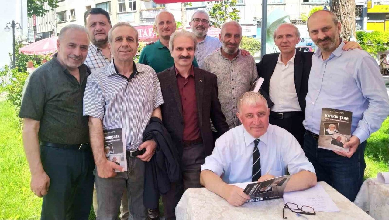 Trabzon’un sözlü tarihi ”Haykırışlar” kitabı okuyucuyla buluştu