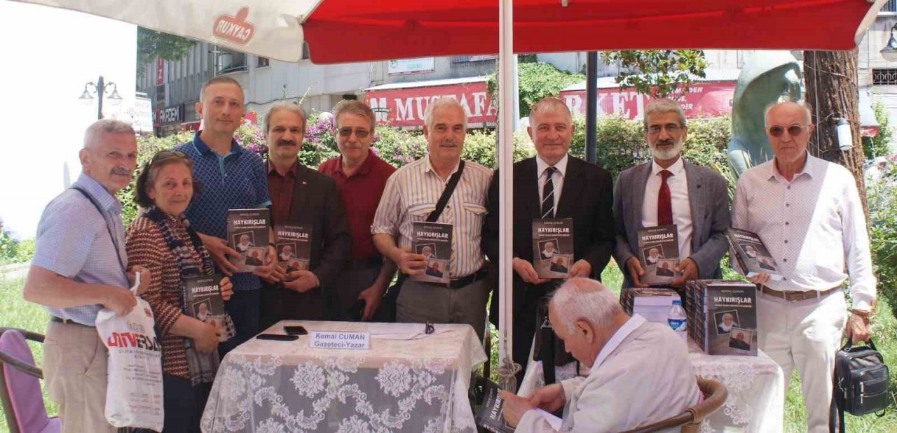 Trabzon’un sözlü tarihi ”Haykırışlar” kitabı okuyucuyla buluştu