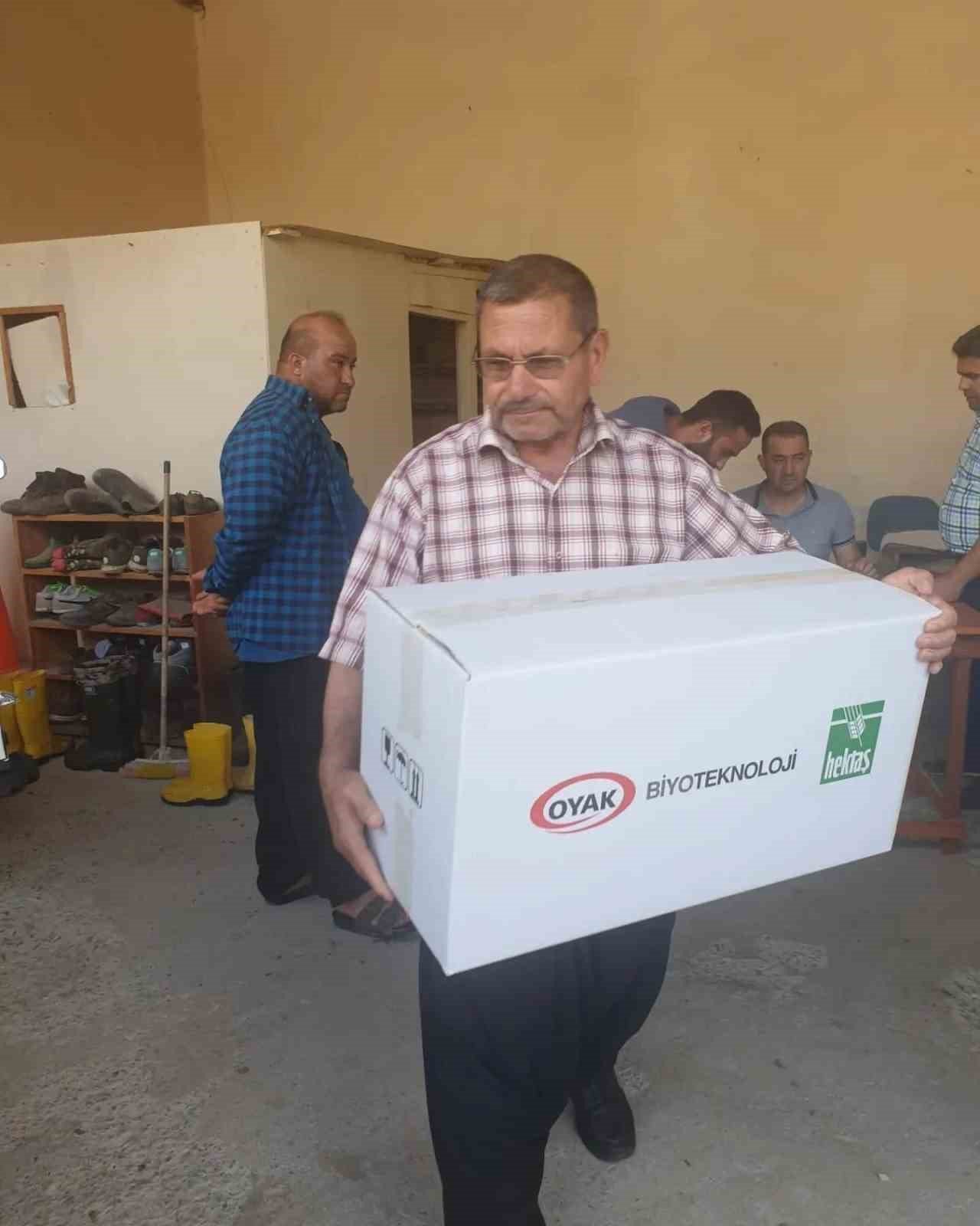 Akdeniz sineğine karşı çiftçilere tuzak dağıtıldı