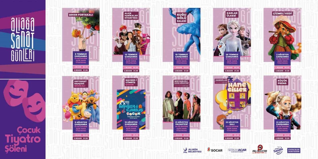 Aliağa Sanat Günleri’nde tiyatro ve sinema şöleni başlıyor
