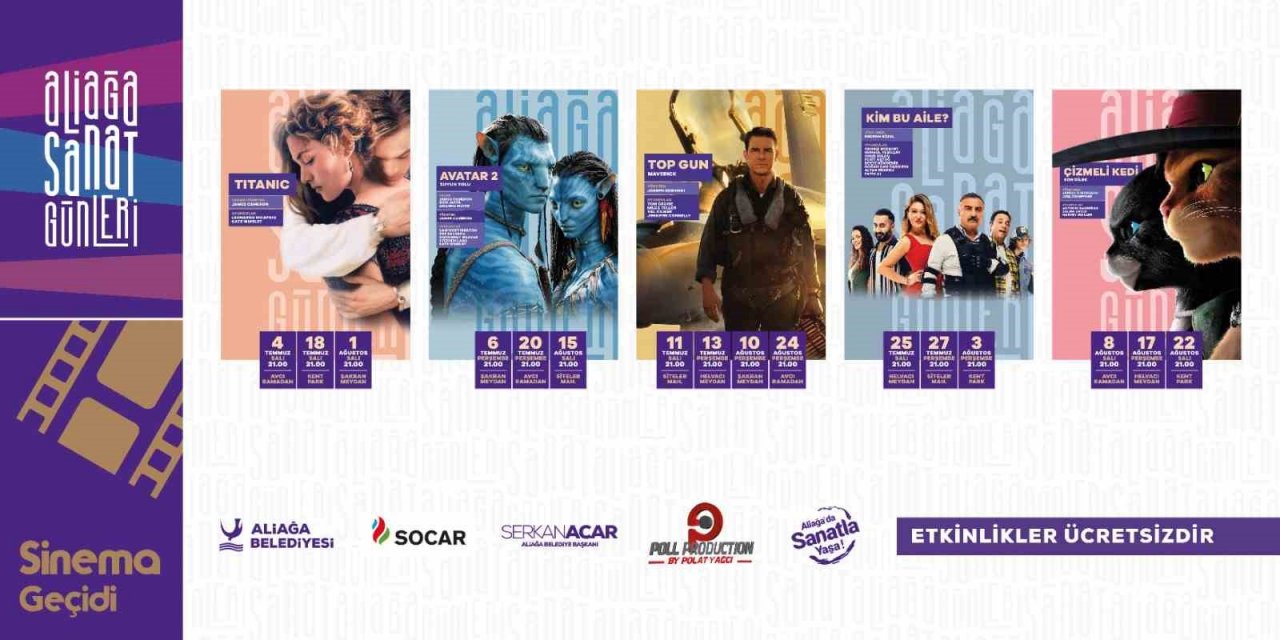 Aliağa Sanat Günleri’nde tiyatro ve sinema şöleni başlıyor