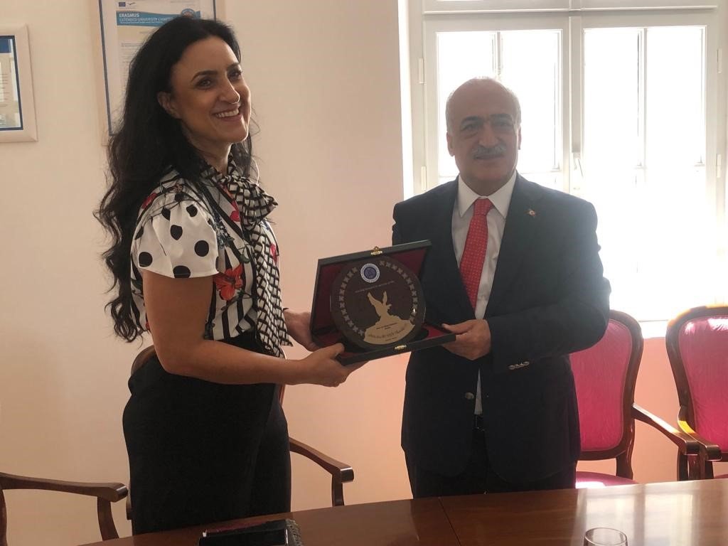 Rektör Çomaklı’dan balkan üniversitelerine ziyaret