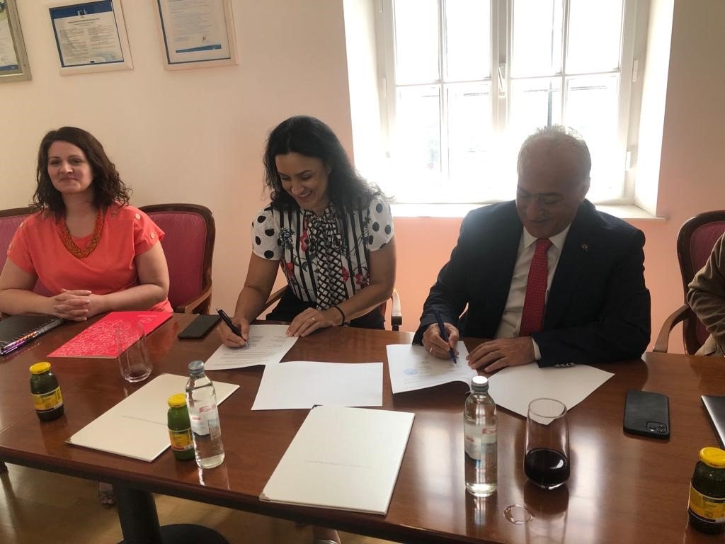 Rektör Çomaklı’dan balkan üniversitelerine ziyaret