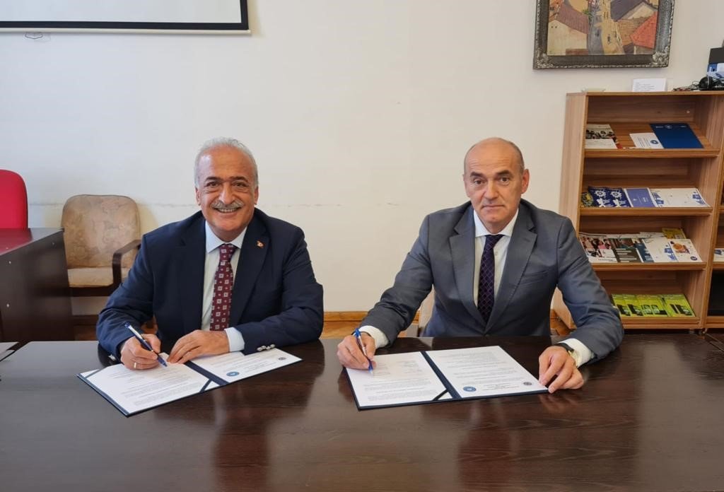 Rektör Çomaklı’dan balkan üniversitelerine ziyaret