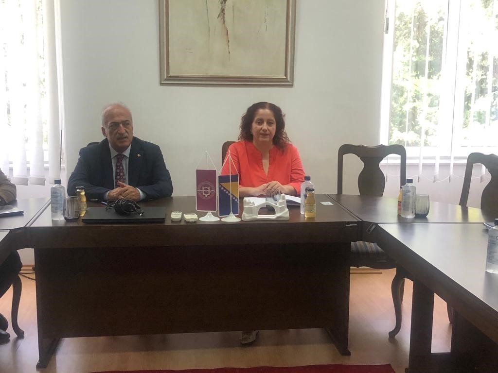 Rektör Çomaklı’dan balkan üniversitelerine ziyaret