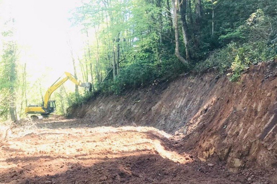 Düzce’de yeni yol çalışmaları tüm hızıyla devam ediyor