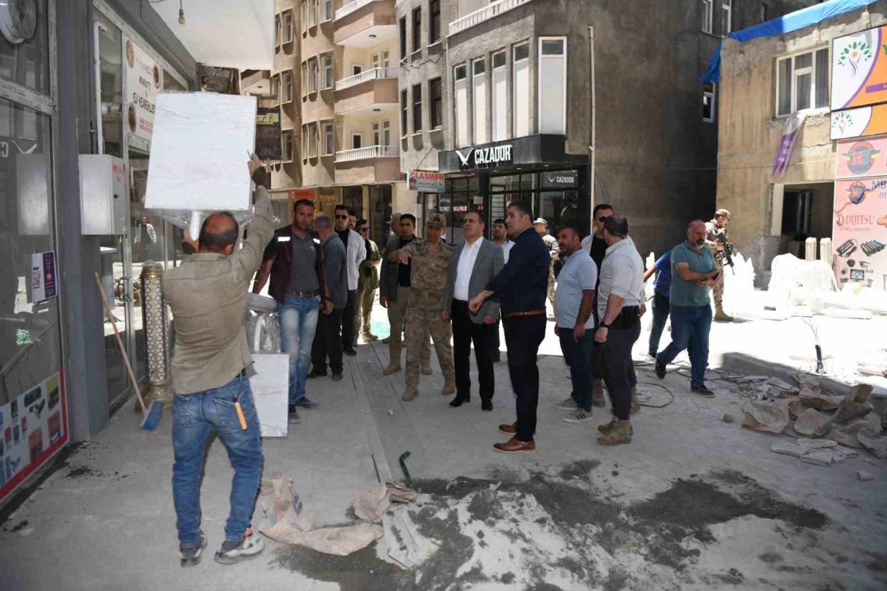 Vali Akbıyık çalışmaları denetledi