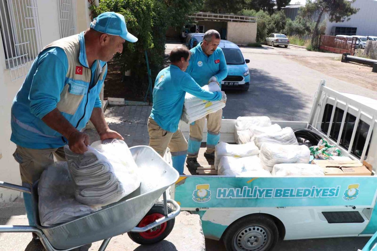 Haliliye Belediyesi kurban bayramında 635 personeliyle sahada