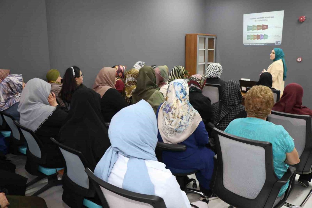 Kurban Bayramı’nda sağlıklı beslenme anlatıldı