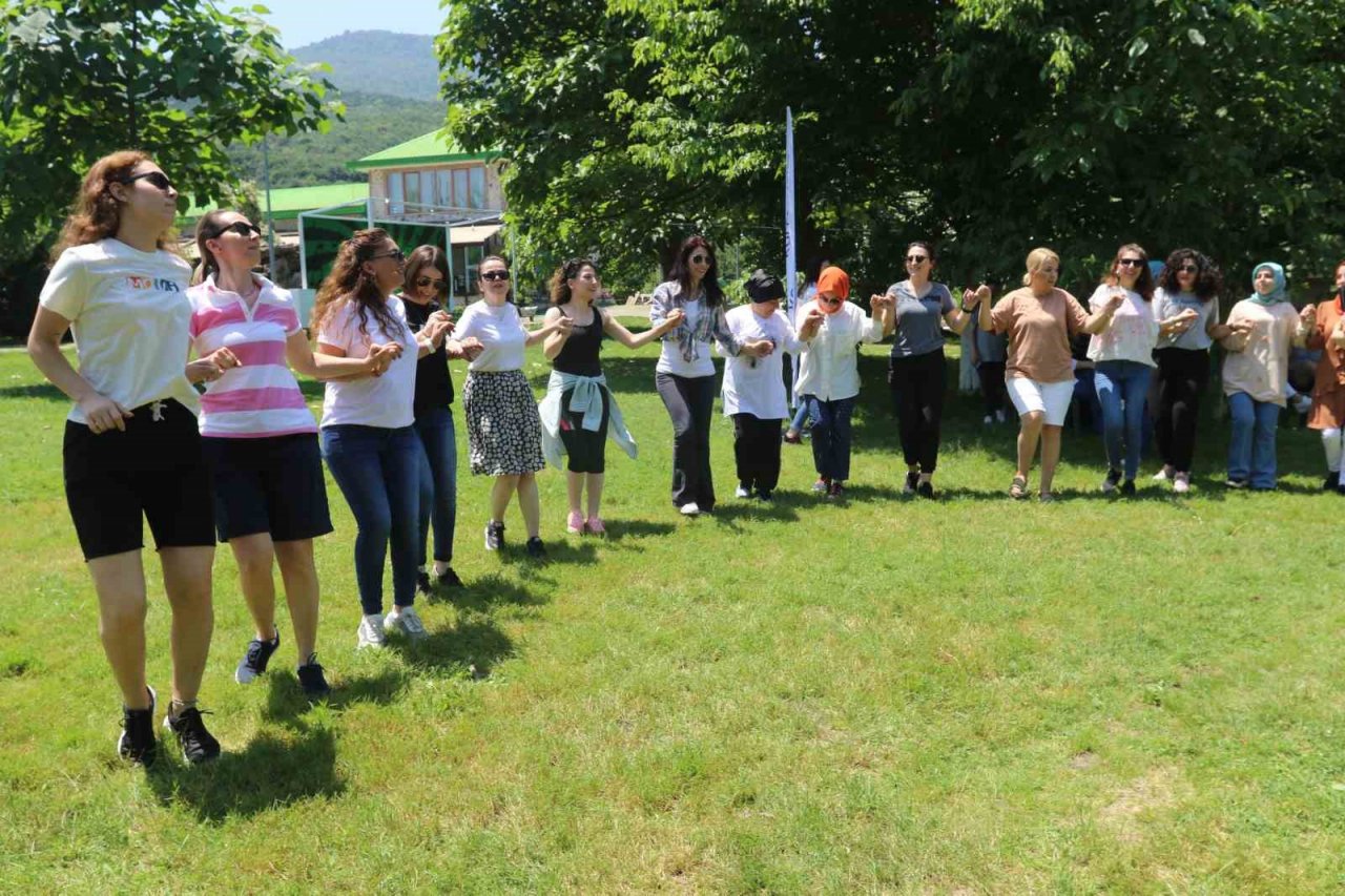 Yıl boyunca emek verip ter döktüler, bugün de başarıyı kutladılar