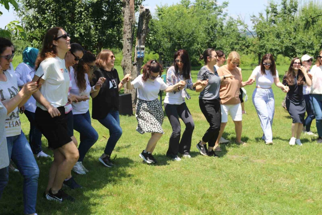 Yıl boyunca emek verip ter döktüler, bugün de başarıyı kutladılar