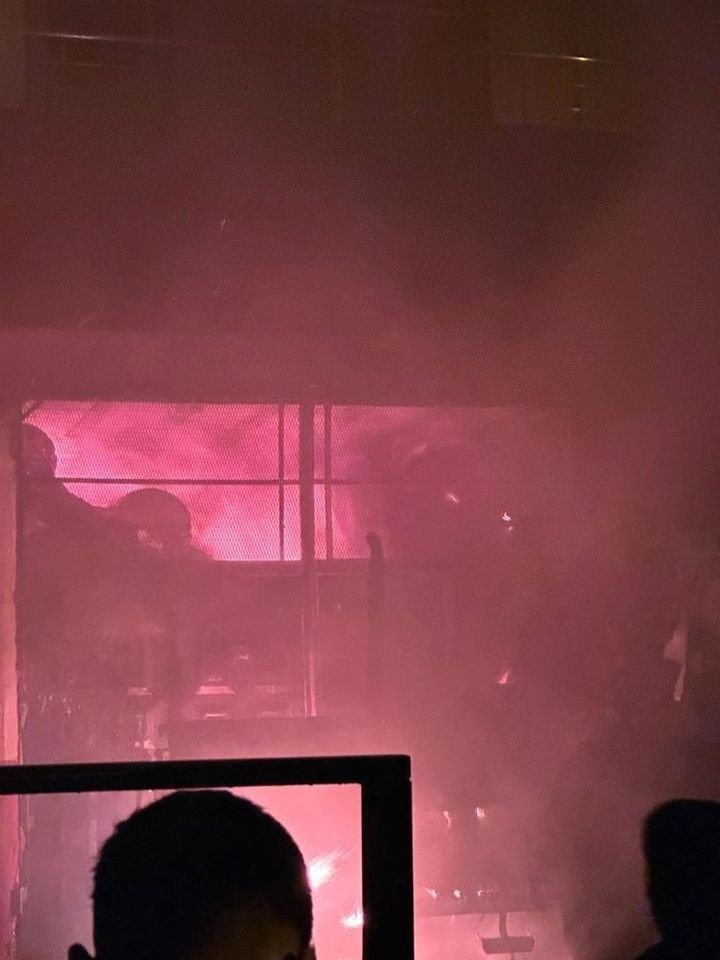 Nusaybin’de bir evin deposunda traktör ile 30 ton saman kül oldu