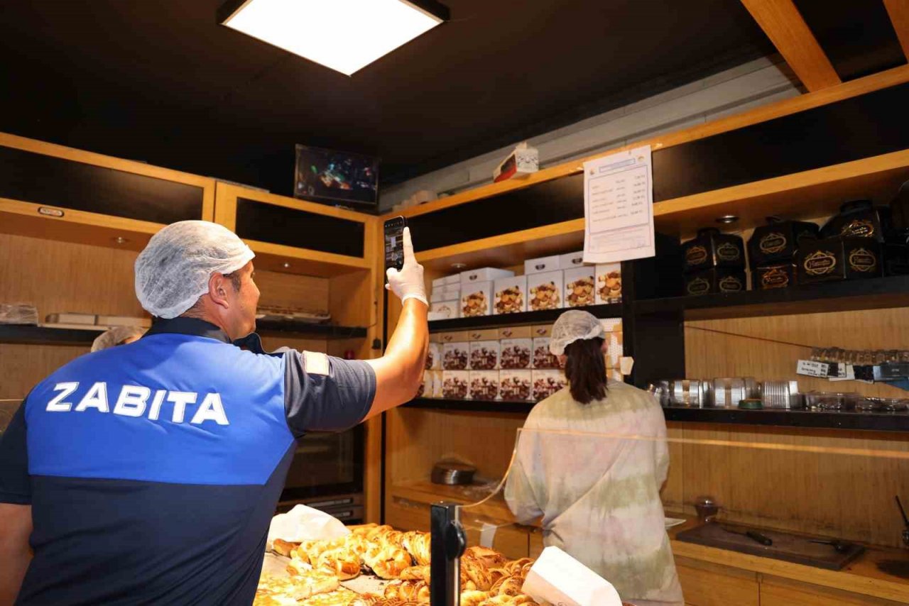 Marmaris zabıtasından bayram öncesi denetim