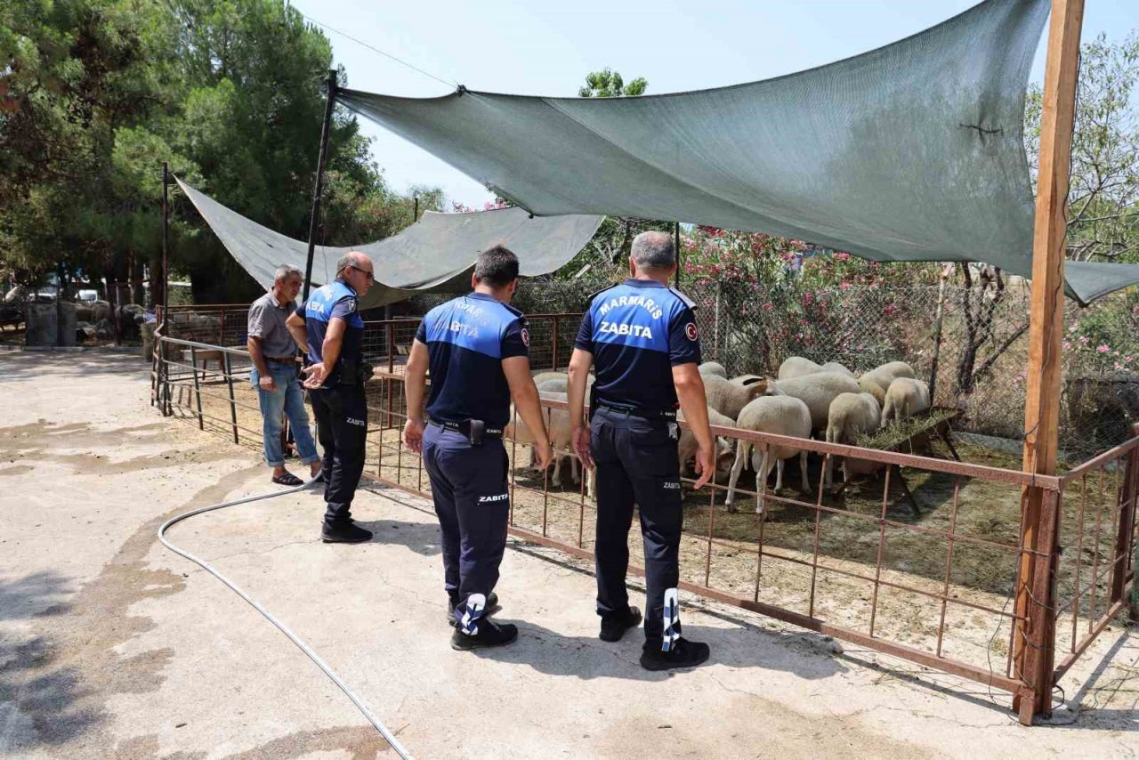 Marmaris zabıtasından bayram öncesi denetim