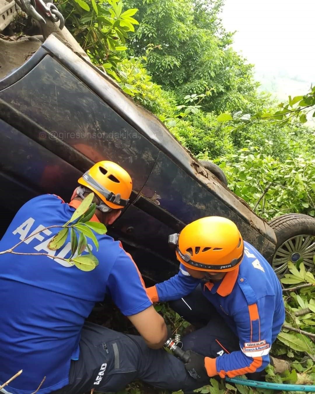 Yayla yolunda trafik kazası: 2 ölü